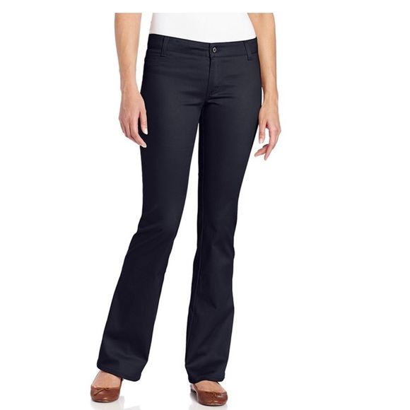 Dickies | The Worker Mid Rise Navy Bootcut Pants - Picture 1 of 8